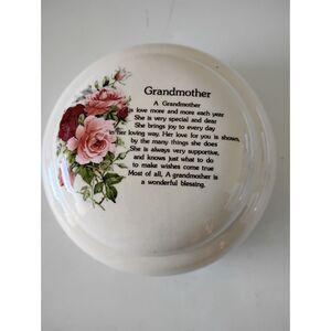 VTG Grandmother Trinket Dish with Lid